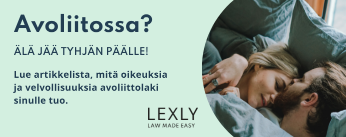 Asutko avoliitossa? Avoliiton tuomat oikeudet ja velvollisuudet koottuna yhteen artikkeliin - Lexly.fi